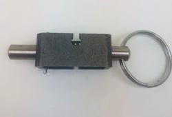 Long Weld-on Spring Lock with 5/8" Pin